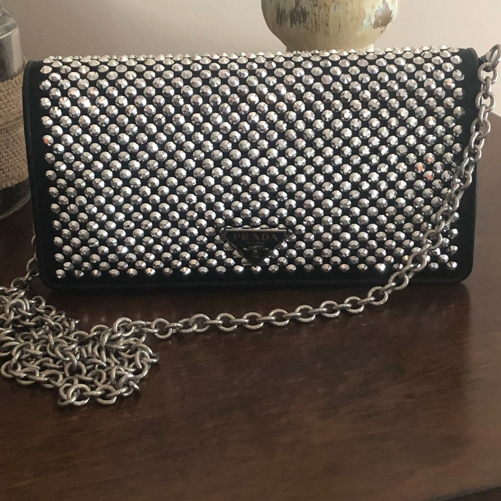 Prada Crystal Crossbody